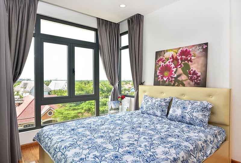 Serviced apartment for rent on Xuan Thuy St Thao Dien District 2