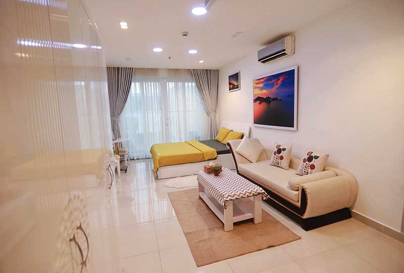 Apartment for rent in Phu Nhuan Dist - Sky Center Building