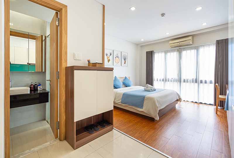 Serviced apartment for rent on Tran Dinh Xu street, District 1 Ho Chi Minh City