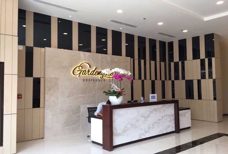 Apartment for rent on Garden Gate Building Phu Nhuan Dist - Saigon