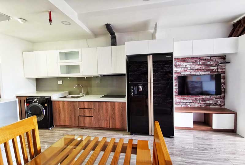 Apartment for rent on Garden Gate Building Phu Nhuan Dist - Saigon