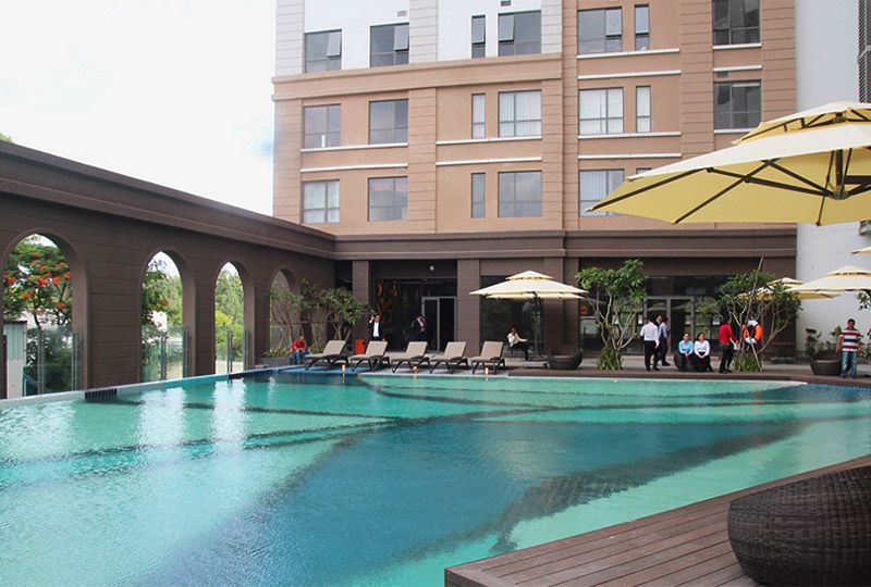 Apartment for rent on Garden Gate Building Phu Nhuan Dist - Saigon