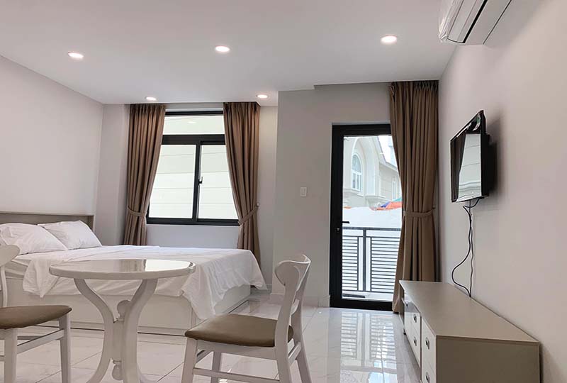 Studio apartment for rent in Binh Thanh Dist - Dien Bien Phu Street