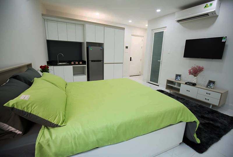 Studio apartment for rent in Binh Thanh Dist - Dien Bien Phu Street