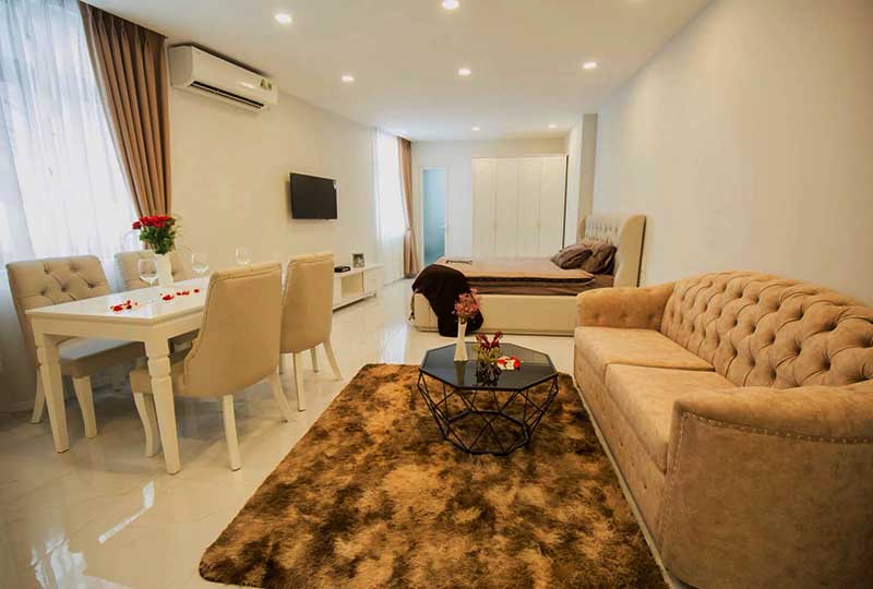 Nice serviced apartment for lease in Binh Thanh Dist Ho Chi Minh