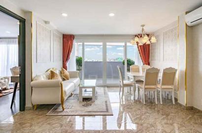 Penthouse for rent in District 3 Saigon with fully furnished