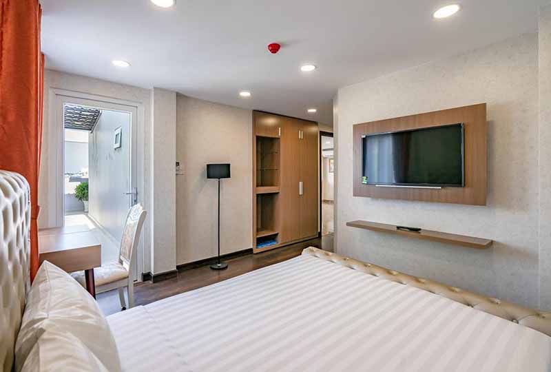 Penthouse for rent in District 3 Saigon with fully furnished
