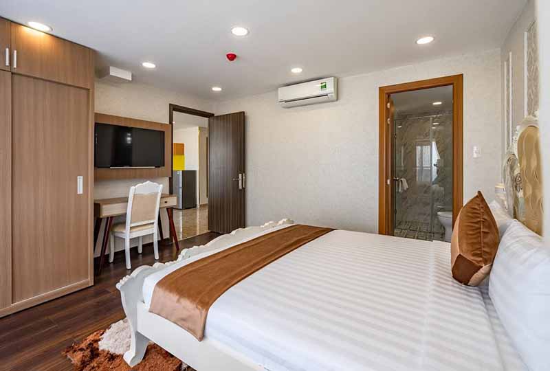 Penthouse for rent in District 3 Saigon with fully furnished