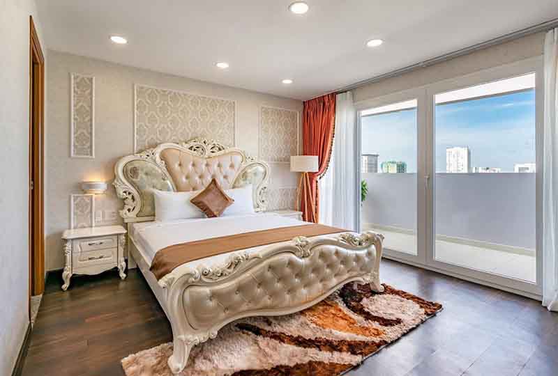Penthouse for rent in District 3 Saigon with fully furnished