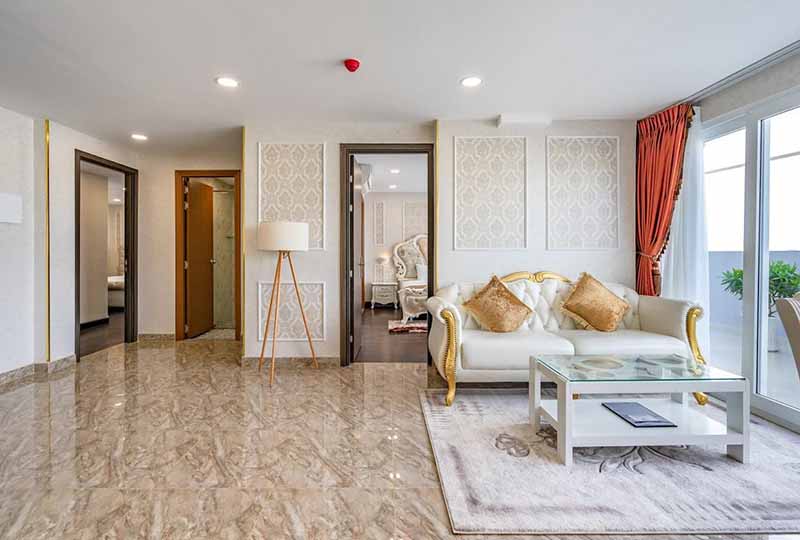 Penthouse for rent in District 3 Saigon with fully furnished