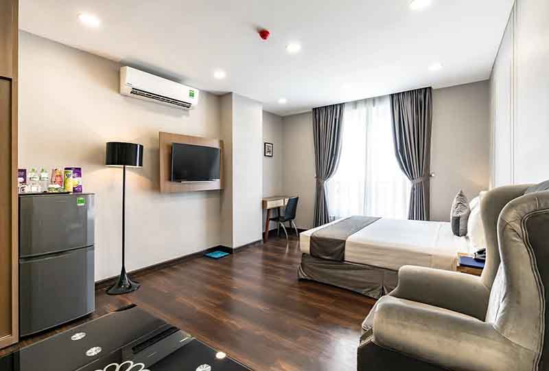 Studio Serviced apartment in District 3 for lease in Saigon Center