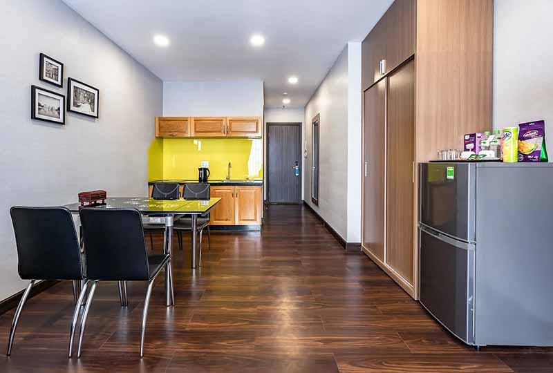 Studio Serviced apartment in District 3 for lease in Saigon Center