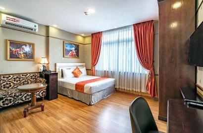 Serviced studio apartment for rent on Phu My Hung District 1