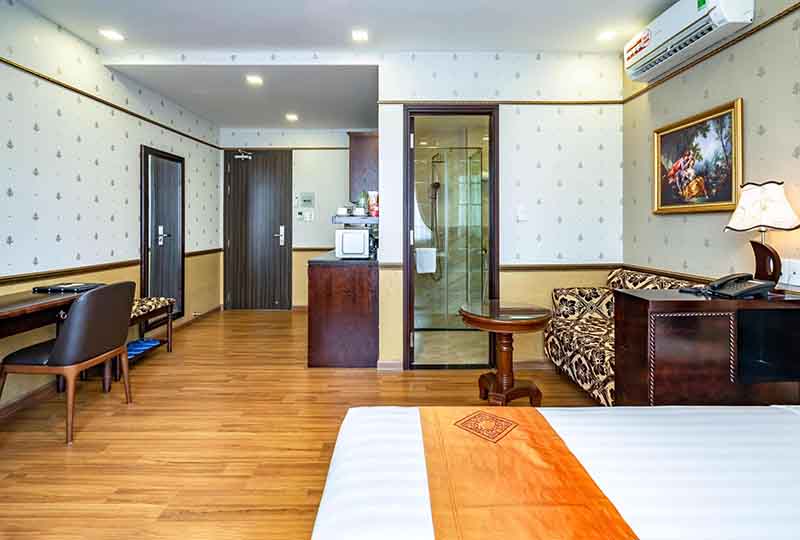 Serviced studio apartment for rent on Phu My Hung District 1