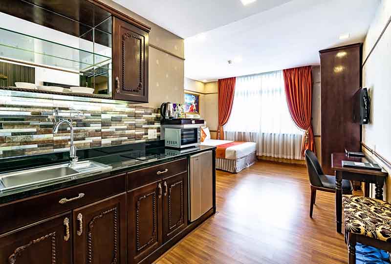 Serviced studio apartment for rent on Phu My Hung District 1