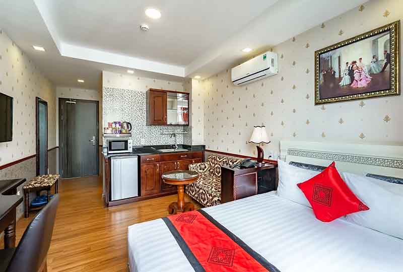 Serviced studio apartment for rent on Phu My Hung District 1