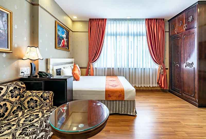 Serviced studio apartment for rent on Phu My Hung District 1