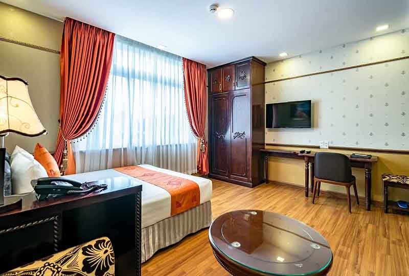 Serviced studio apartment for rent on Phu My Hung District 1