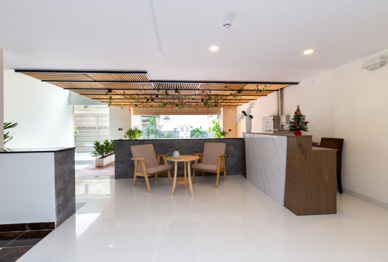 Serviced apartment on Nguyen Huy Tuong Street for rent in Binh Thanh Dist