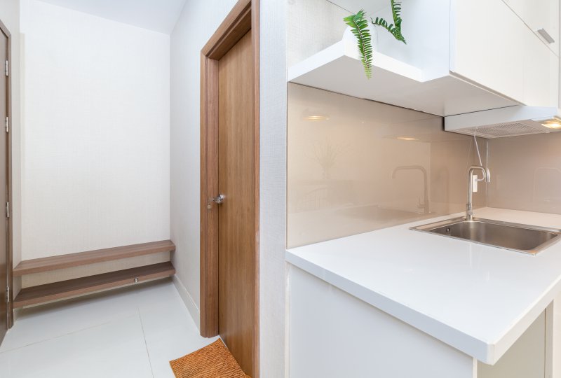 Serviced apartment on Nguyen Huy Tuong Street for rent in Binh Thanh Dist