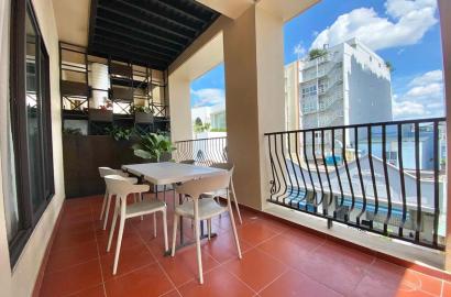 Two bedroom serviced apartment for rent In Binh Thanh Dist, next to Dinh Tien Hoang