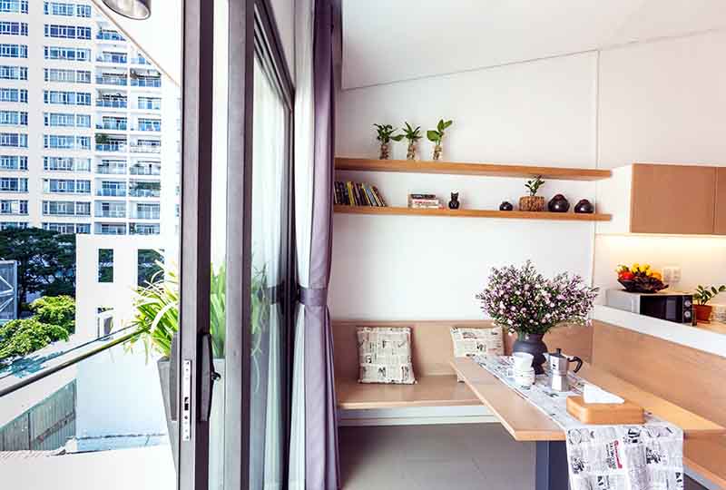 Studio serviced apartment in Thao Dien for rent come with furnished