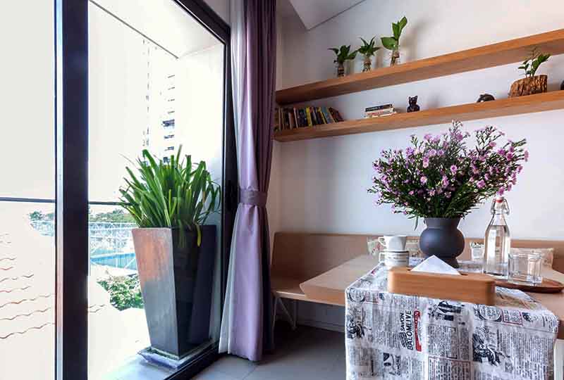 Studio serviced apartment in Thao Dien for rent come with furnished