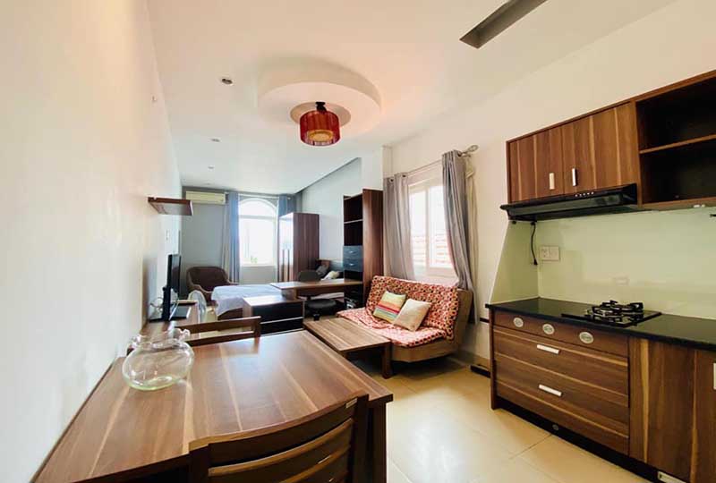 Studio for lease on Nguyen Ba Huan Street Thao Dien area