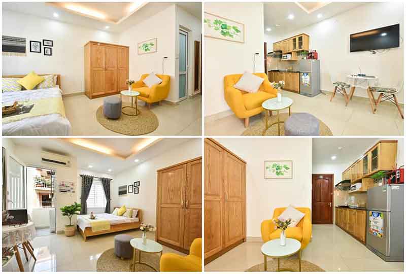 Nice studio serviced apartment for lease in Dist 1 HCMC