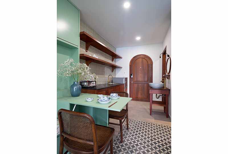 Serviced apartment for rent on Thanh Da area Binh Thanh Dist