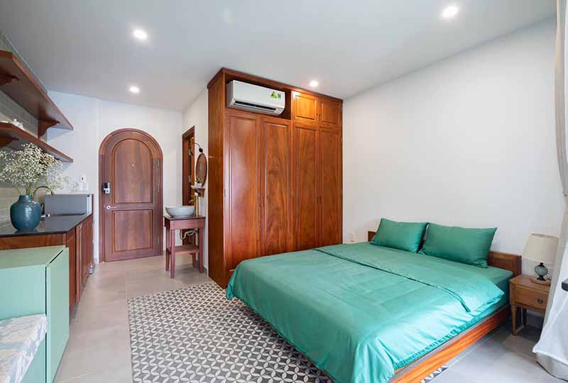 Serviced apartment for rent on Thanh Da area Binh Thanh Dist