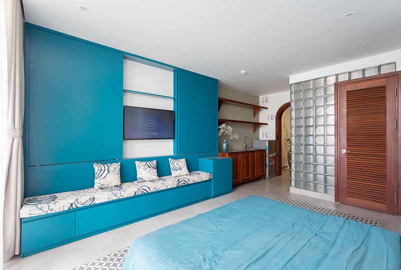 Serviced apartment for rent on Thanh Da area Binh Thanh Dist