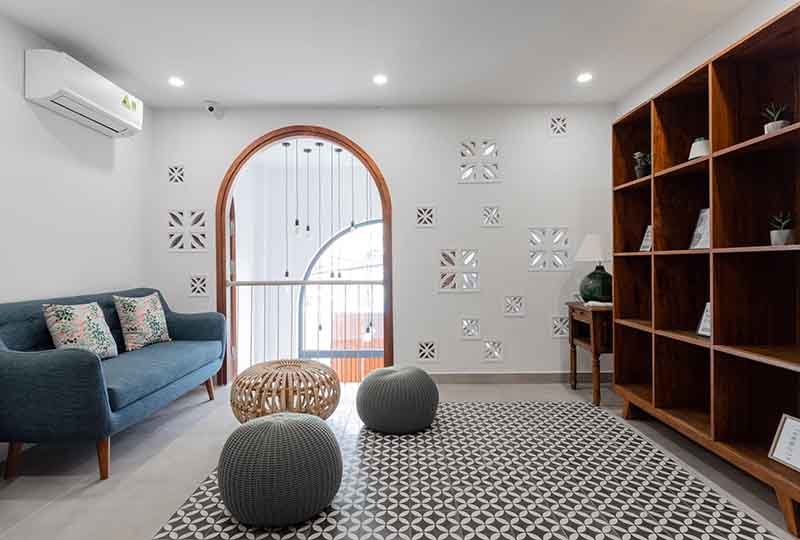 Serviced apartment for rent on Thanh Da area Binh Thanh Dist