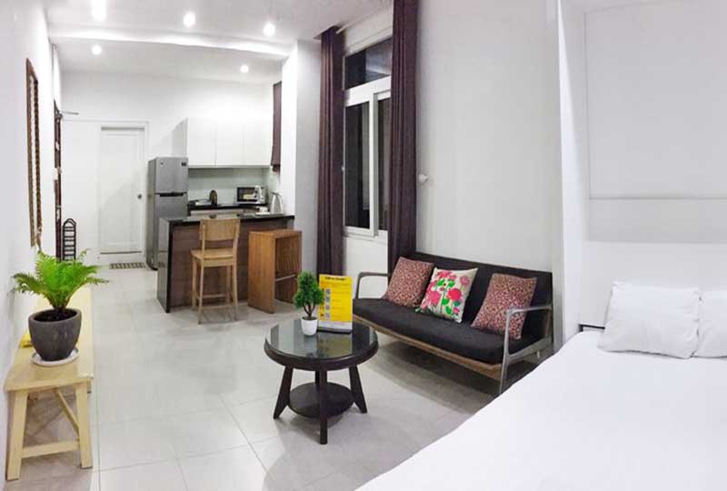 Studio for rent on Thao Dien area District 2 comes with fully services