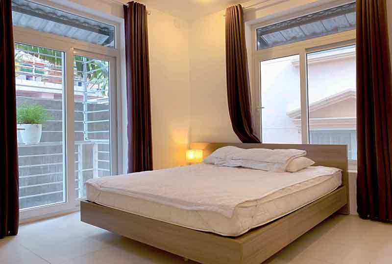 Bright serviced apartment for lease on Thao Dien area Dist 2