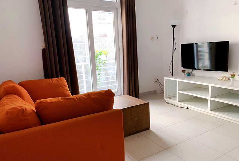 Bright serviced apartment for lease on Thao Dien area Dist 2