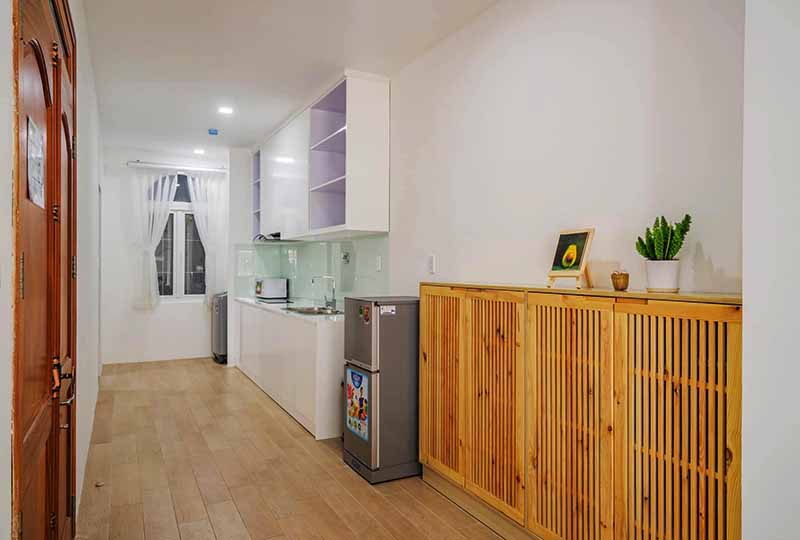 Two bedroom serviced apartment renting in District 3 Vuon Chuoi Street