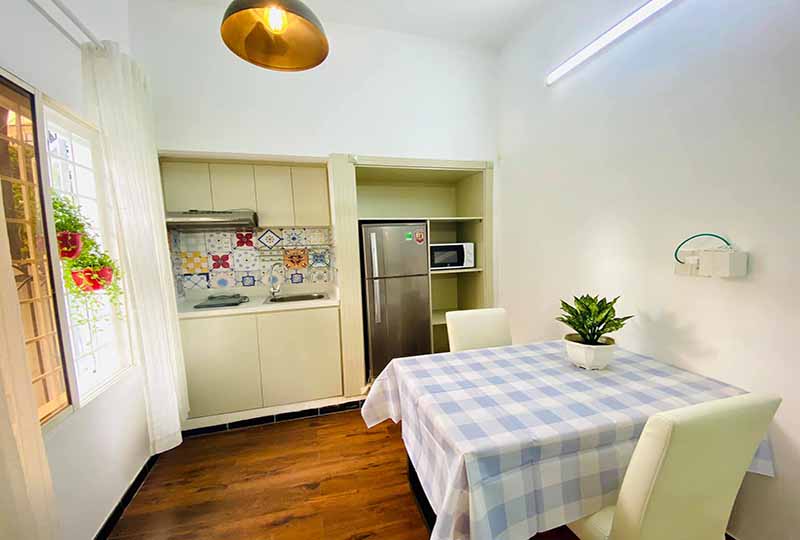 Nice concept apartment for rent in Binh Thanh Dist comes with full services 