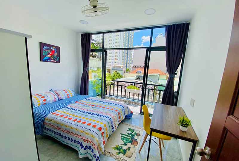 Nice concept apartment for rent in Binh Thanh Dist comes with full services 
