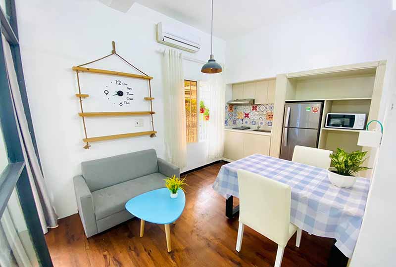 Nice concept apartment for rent in Binh Thanh Dist comes with full services 