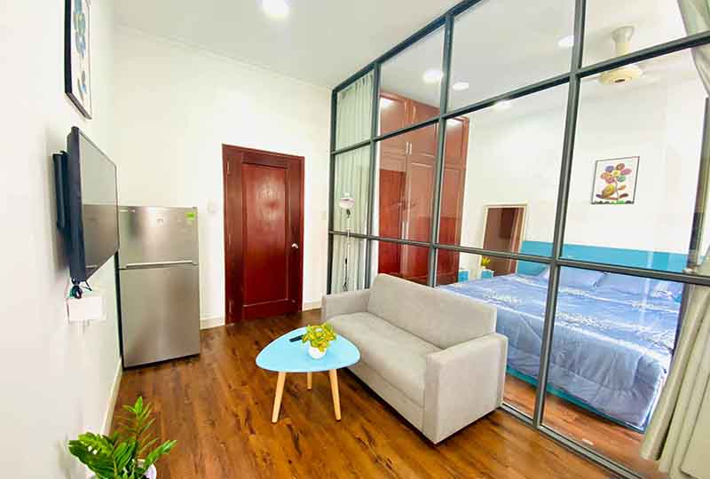 Nice concept apartment for rent in Binh Thanh Dist comes with full services 