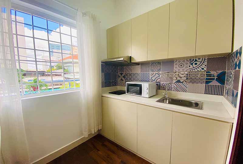 Nice concept apartment for rent in Binh Thanh Dist comes with full services 