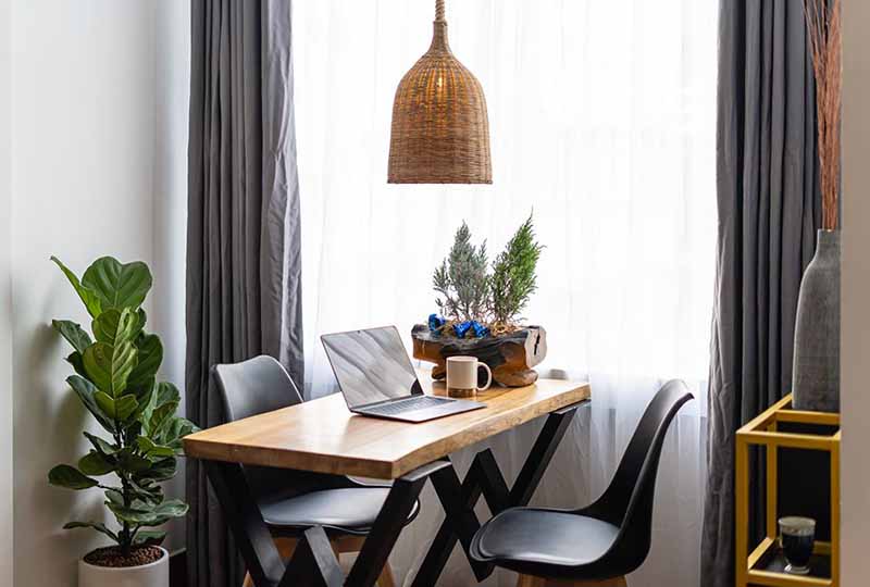 Cozy Retro concept serviced apartment rental in District 1 Saigon