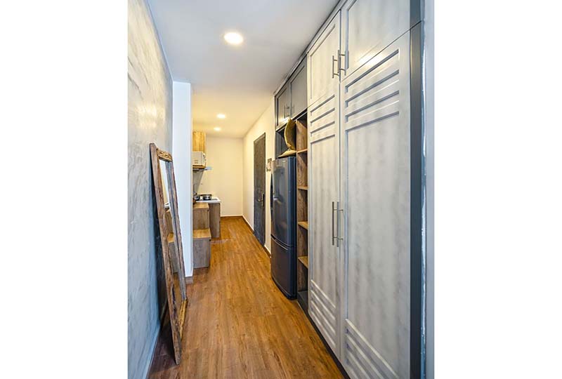 Cozy Retro concept serviced apartment rental in District 1 Saigon
