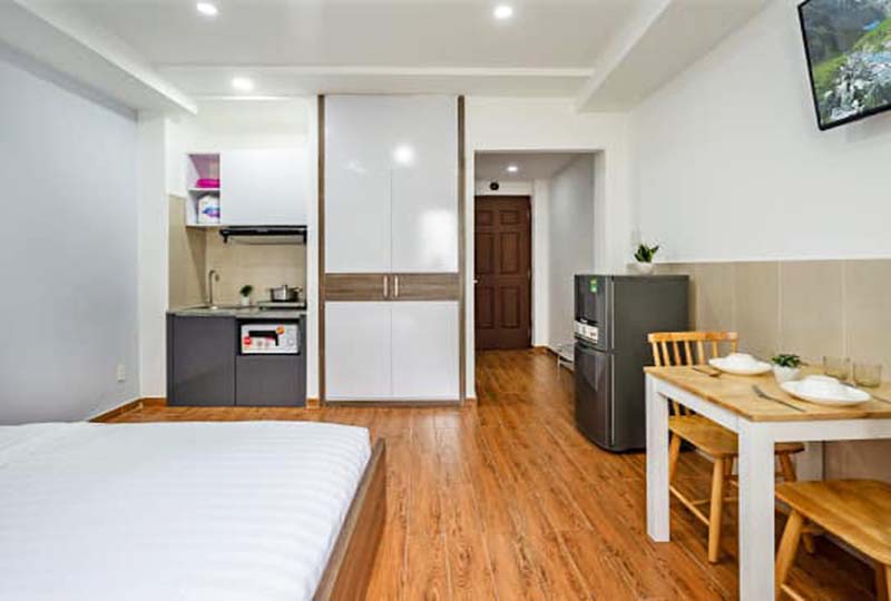 Cheap studio apartment for lease in District 3 Saigon City center