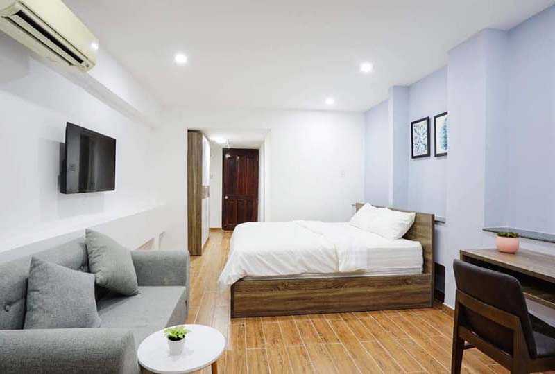 Cheap studio apartment for lease in District 3 Saigon City center