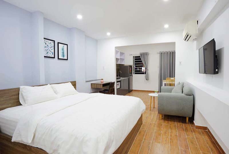 Cheap studio apartment for lease in District 3 Saigon City center