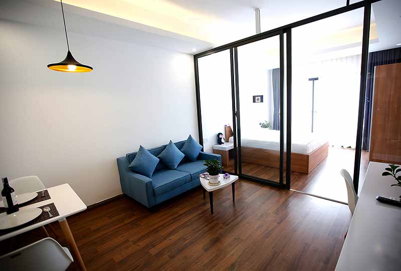 One bedroom serviced apartment for rent in Go Vap District HCMC 