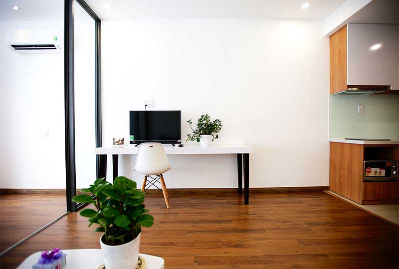 One bedroom serviced apartment for rent in Go Vap District HCMC 
