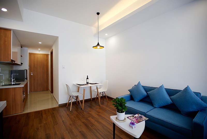 One bedroom serviced apartment for rent in Go Vap District HCMC 